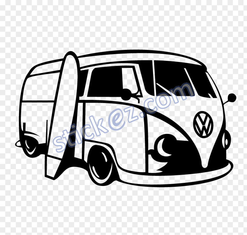 Volkswagen Type 2 (T1) Van Car PNG