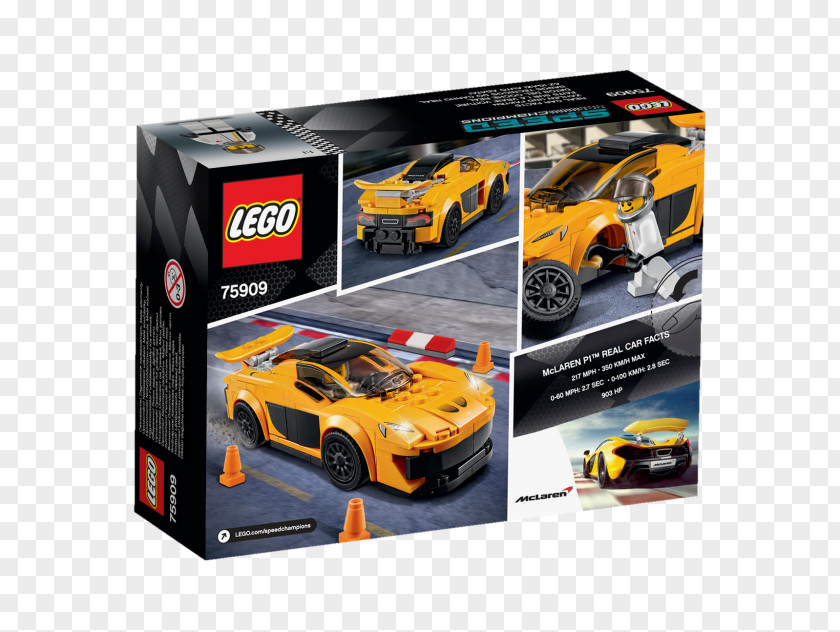 Car LEGO McLaren P1 Lego Racers Speed Champions PNG