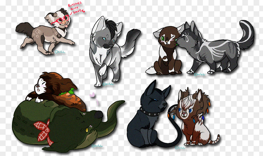 Cat Horse Cartoon Tail PNG