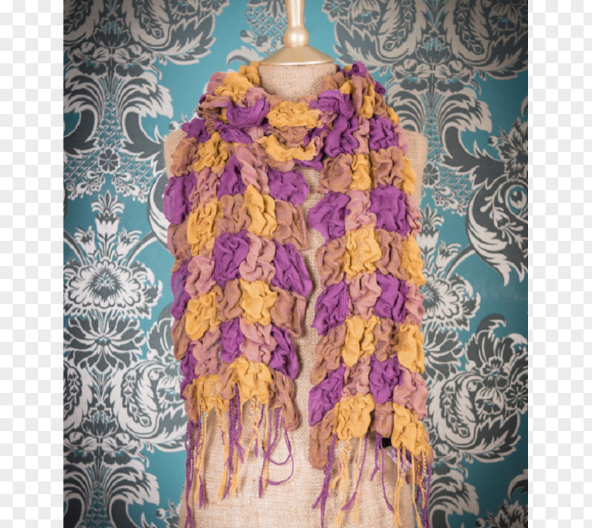 Champagne Costume Design Scarf Pom-pom Stole PNG