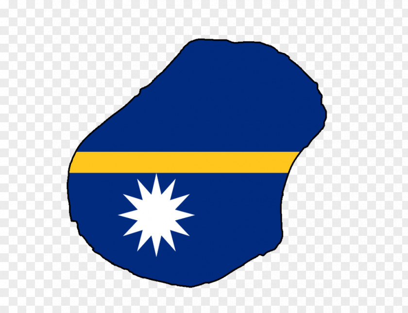 Flag Of Nauru Map National PNG