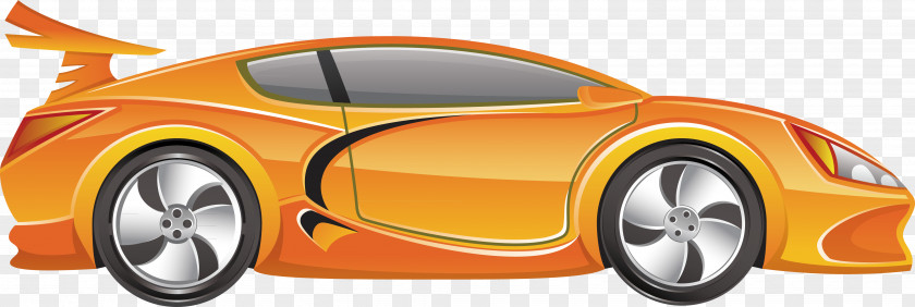 Maserati Luxury Car Orange Sports PNG