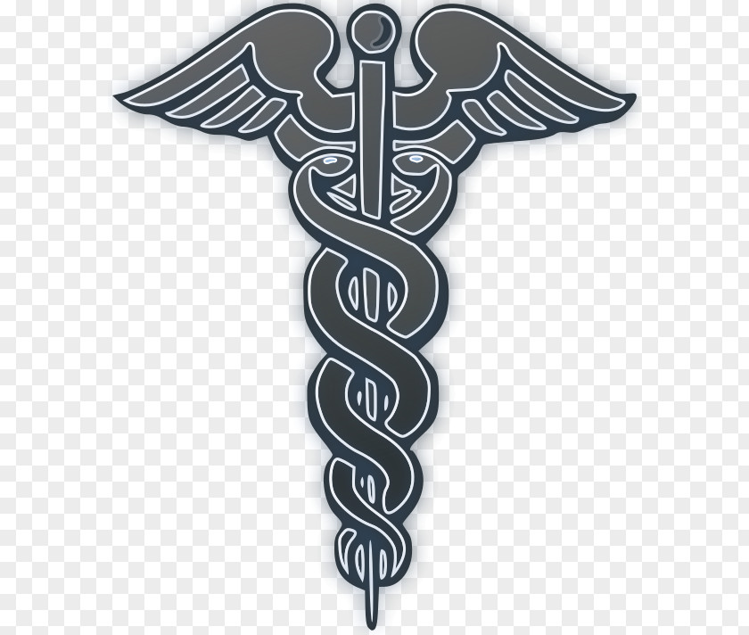 Symbol Staff Of Hermes Caduceus As A Medicine Clip Art PNG
