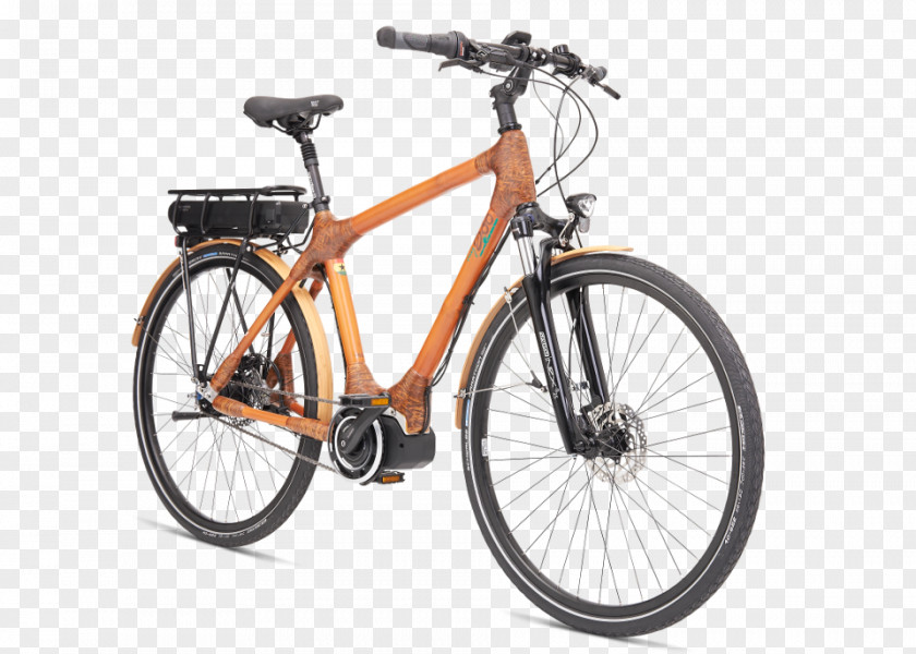 Bicycle Bamboo Electric Mountain Bike Frames PNG