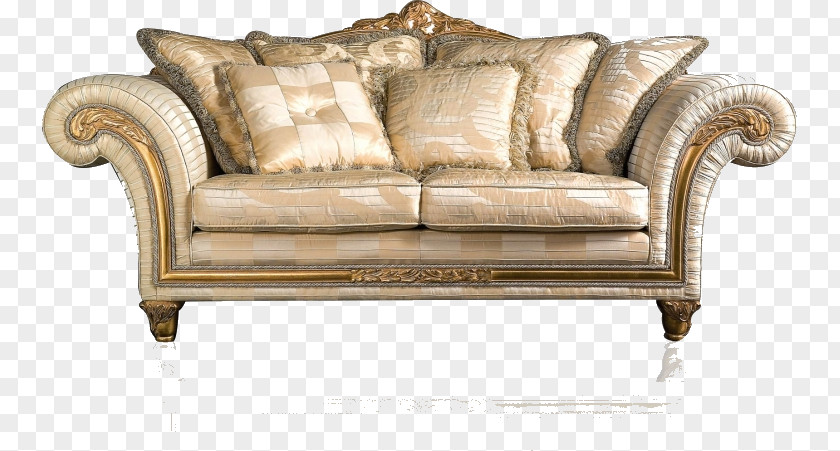 Chair Couch Furniture Living Room Table PNG