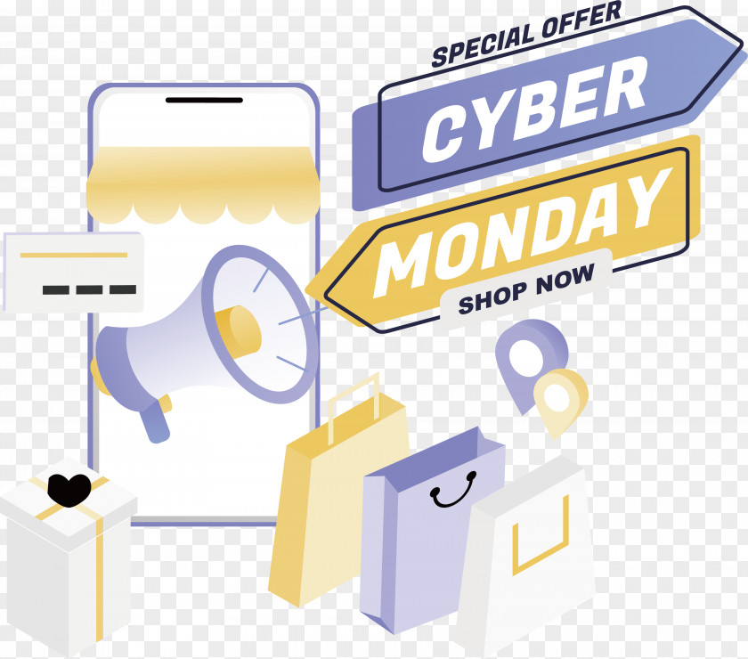 Cyber Monday PNG