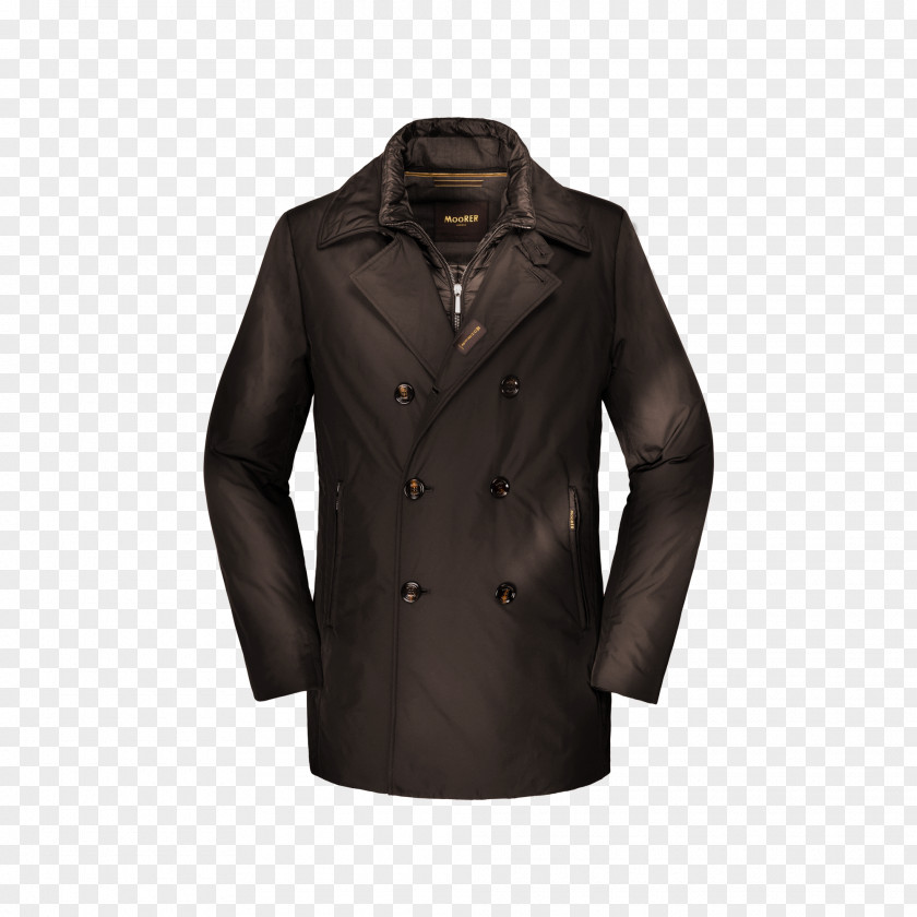 Moorer Overcoat Black M PNG