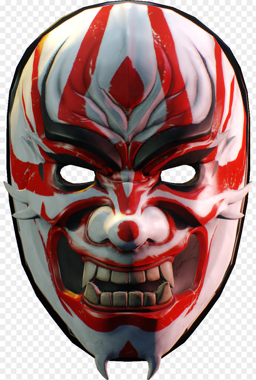 Oni Mask Transparent Payday 2 Sukiyabashi Jiro Yakuza PlayStation 4 PNG