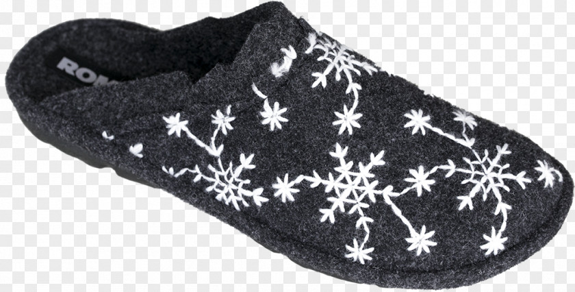 Slipper Shoe Cross-training Walking Black M PNG