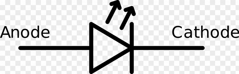 Emitting Electronic Symbol Light-emitting Diode Circuit Diagram LED Wiring PNG