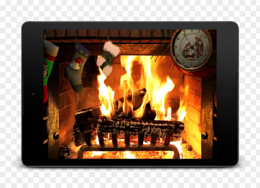 Fireplace Heat Christmas PNG