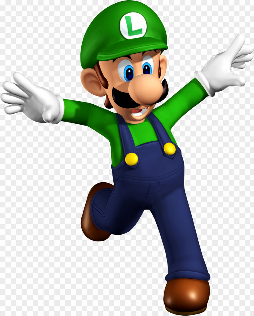 Mario Bros New Super Bros. Luigi 64 DS PNG