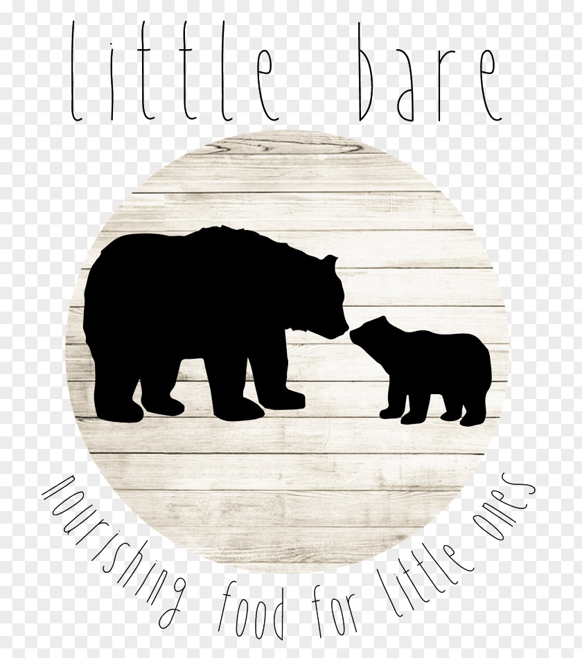 Bear American Black Grizzly Silhouette Child PNG