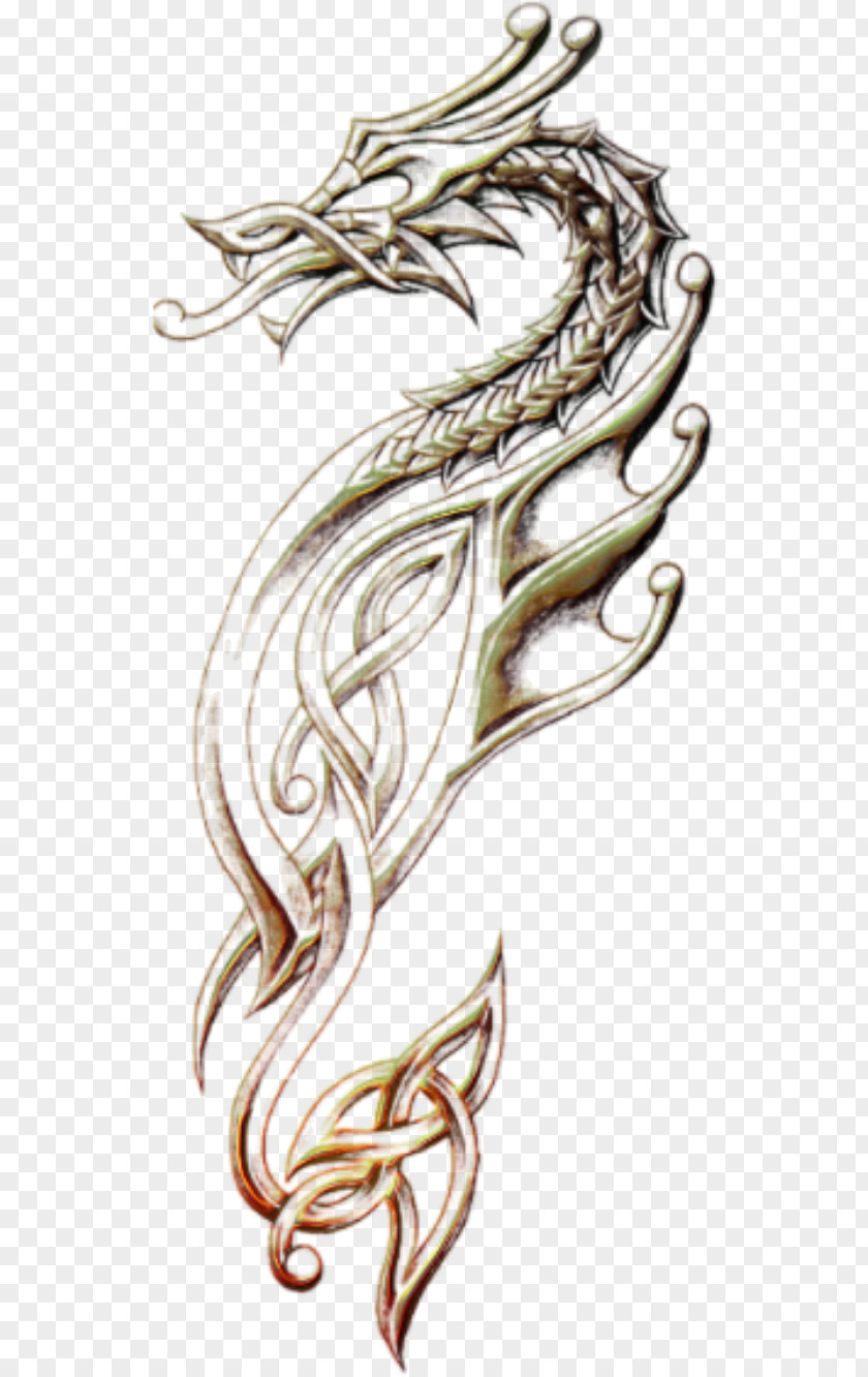 Celts Tattoo Dragon Celtic Art Cross PNG