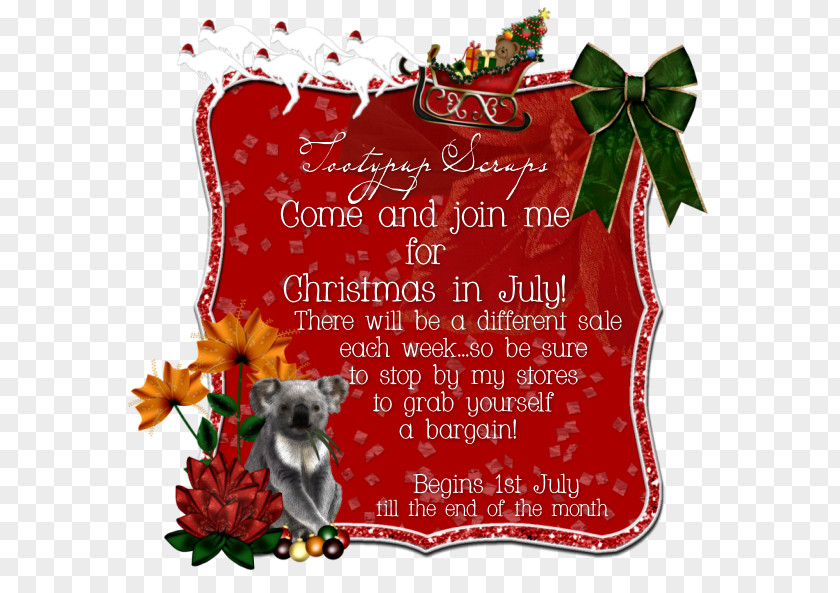 Christmas Ornament Greeting & Note Cards Flower Font PNG