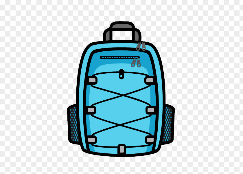 Flat Backpack Design Bag PNG