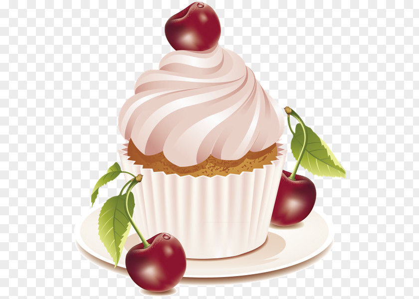 Wedding Cake Cupcake Birthday Cherry Muffin Sponge PNG