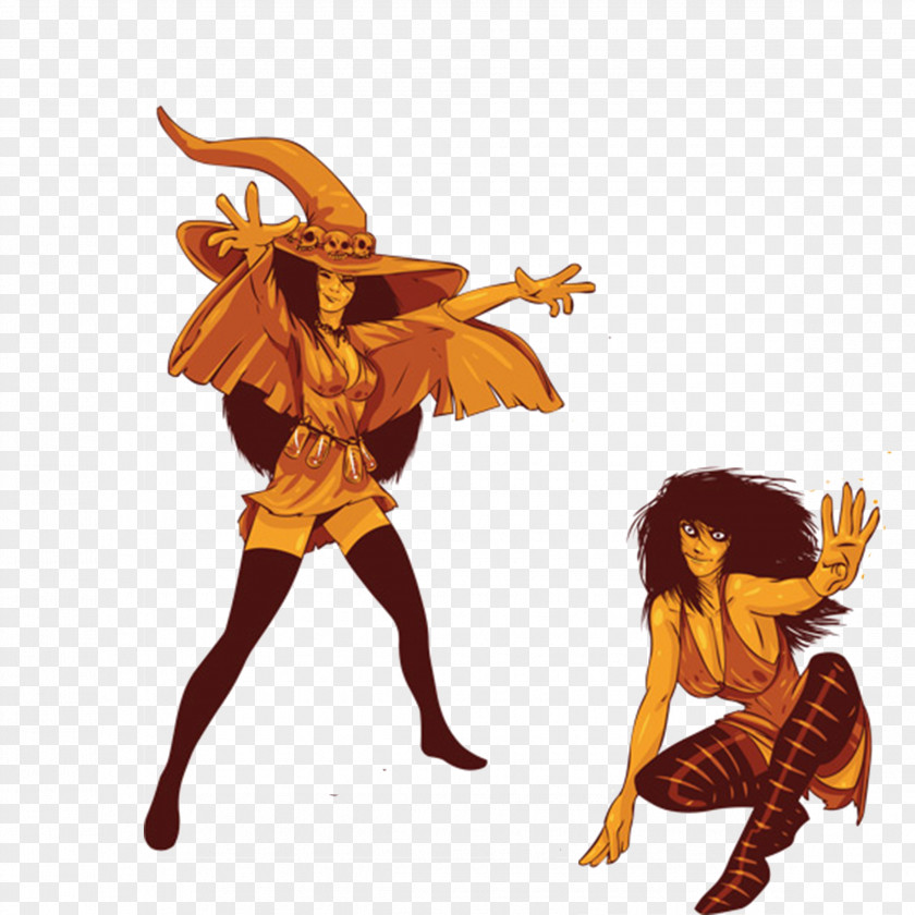 Witch Witchcraft Halloween PNG