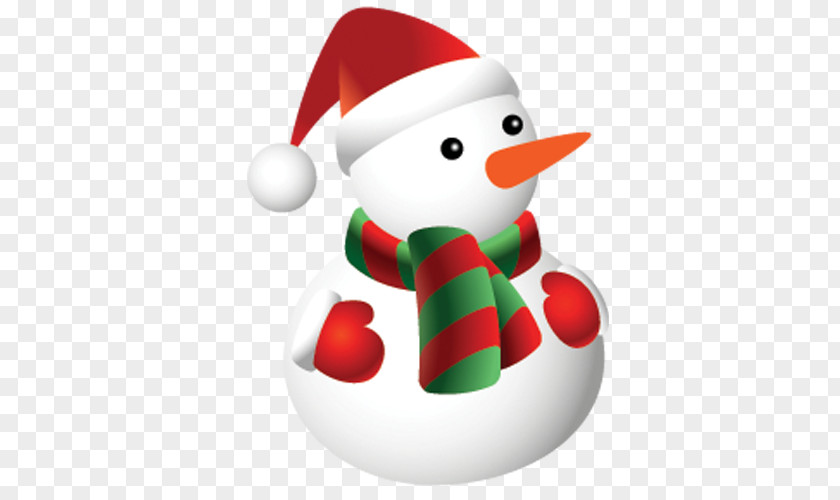 Christmas Snowman Santa Claus Card Clip Art PNG