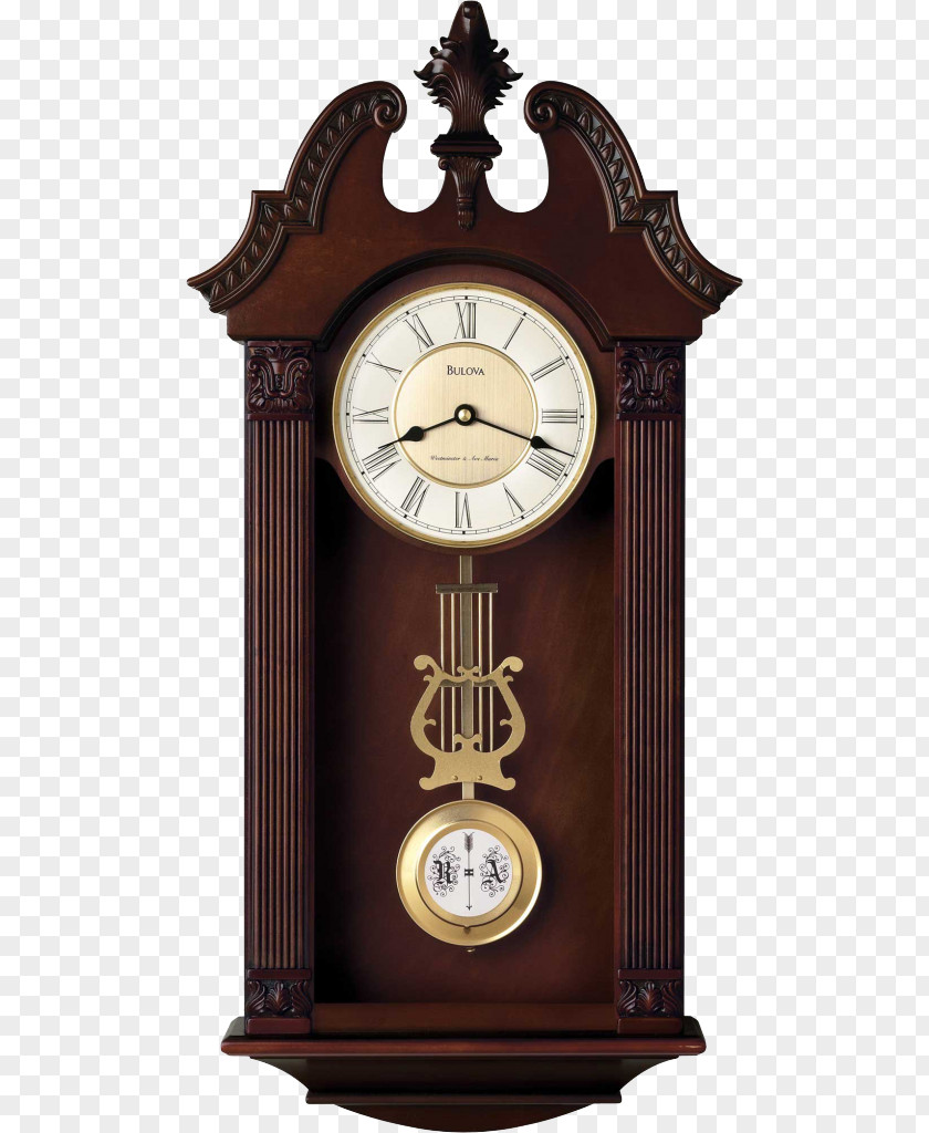 Clock Mantel Torsion Pendulum Bulova PNG