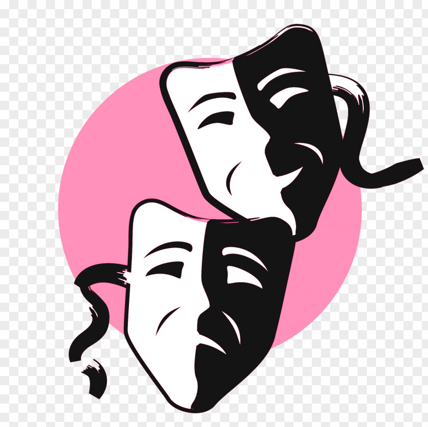 Drama Masks Clipart Ari Gold Brahma Kumaris Film Manuscript PNG