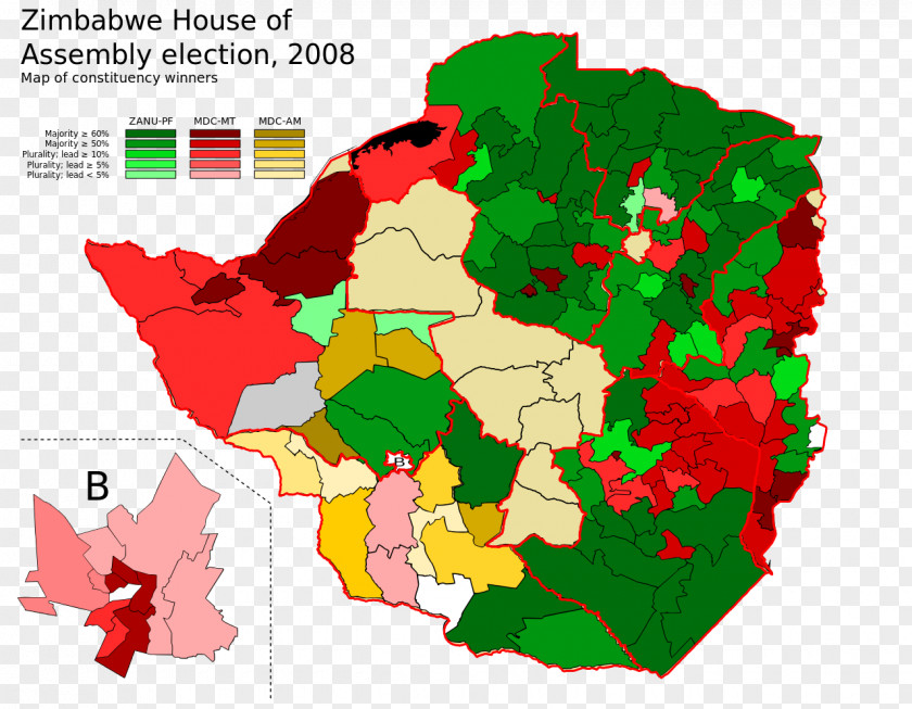 Map Geography Of Zimbabwe Tuberculosis PNG