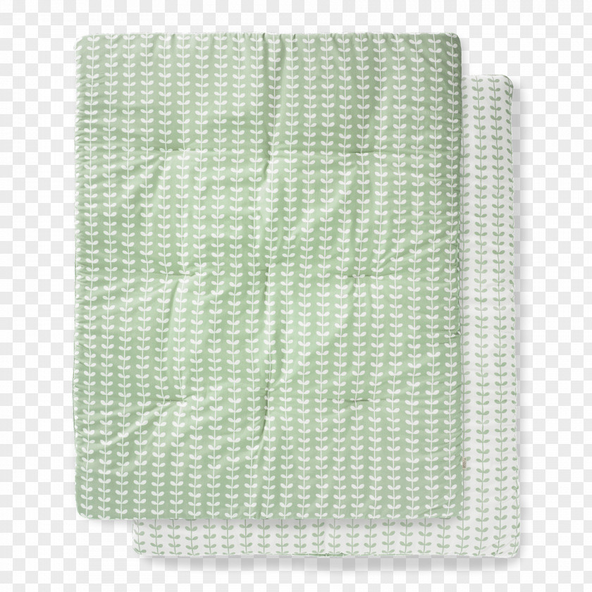 Mint Leaf Carpet Grey Infant Duvet PNG