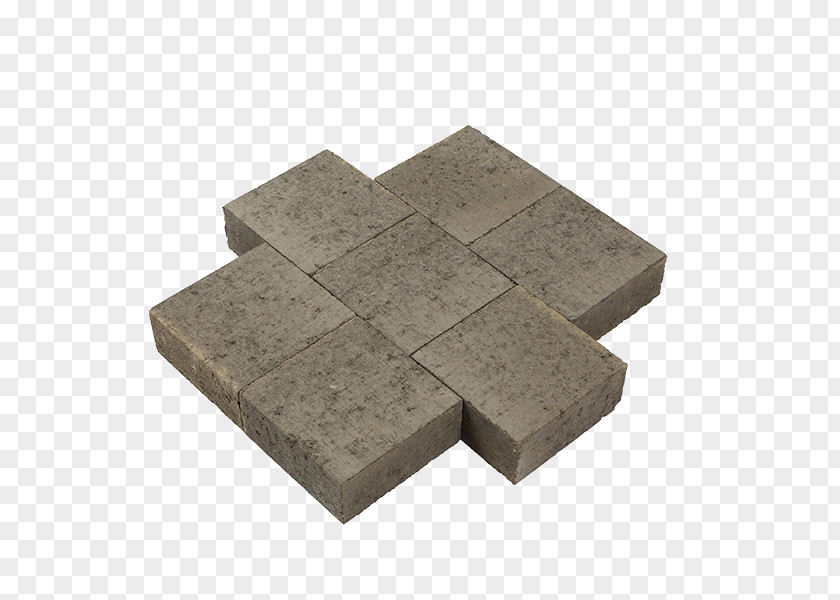 Pave Concrete Sett Material Curb Yellow PNG
