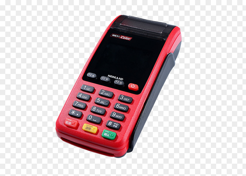 Pos机 Point Of Sale Feature Phone Mobile Phones Business PNG
