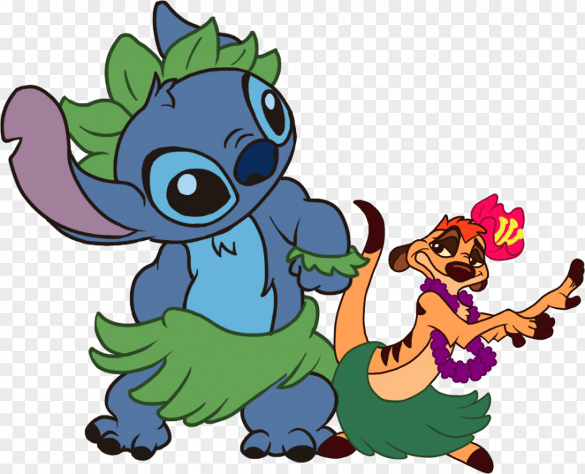 Youtube Stitch YouTube Lilo Pelekai Timon And Pumbaa Hula PNG