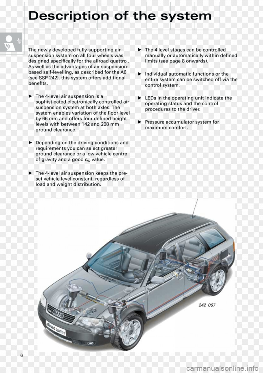 Audi A6 Allroad Quattro A8 Volkswagen Air Suspension PNG