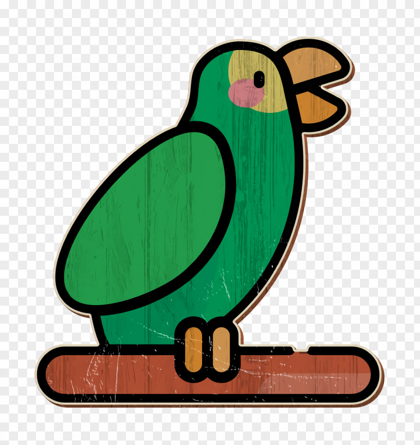 Bird Icon Parrot Tropical PNG