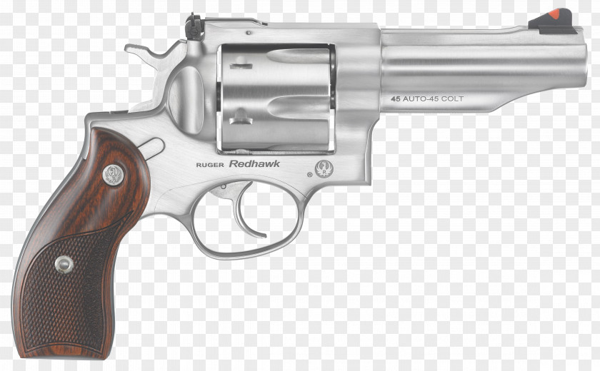 Colts Ruger Redhawk .45 Colt ACP Sturm, & Co. Revolver PNG