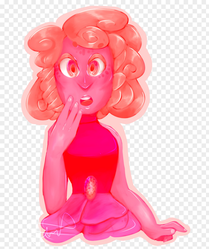 Conch Pink Figurine Magenta Doll Character PNG