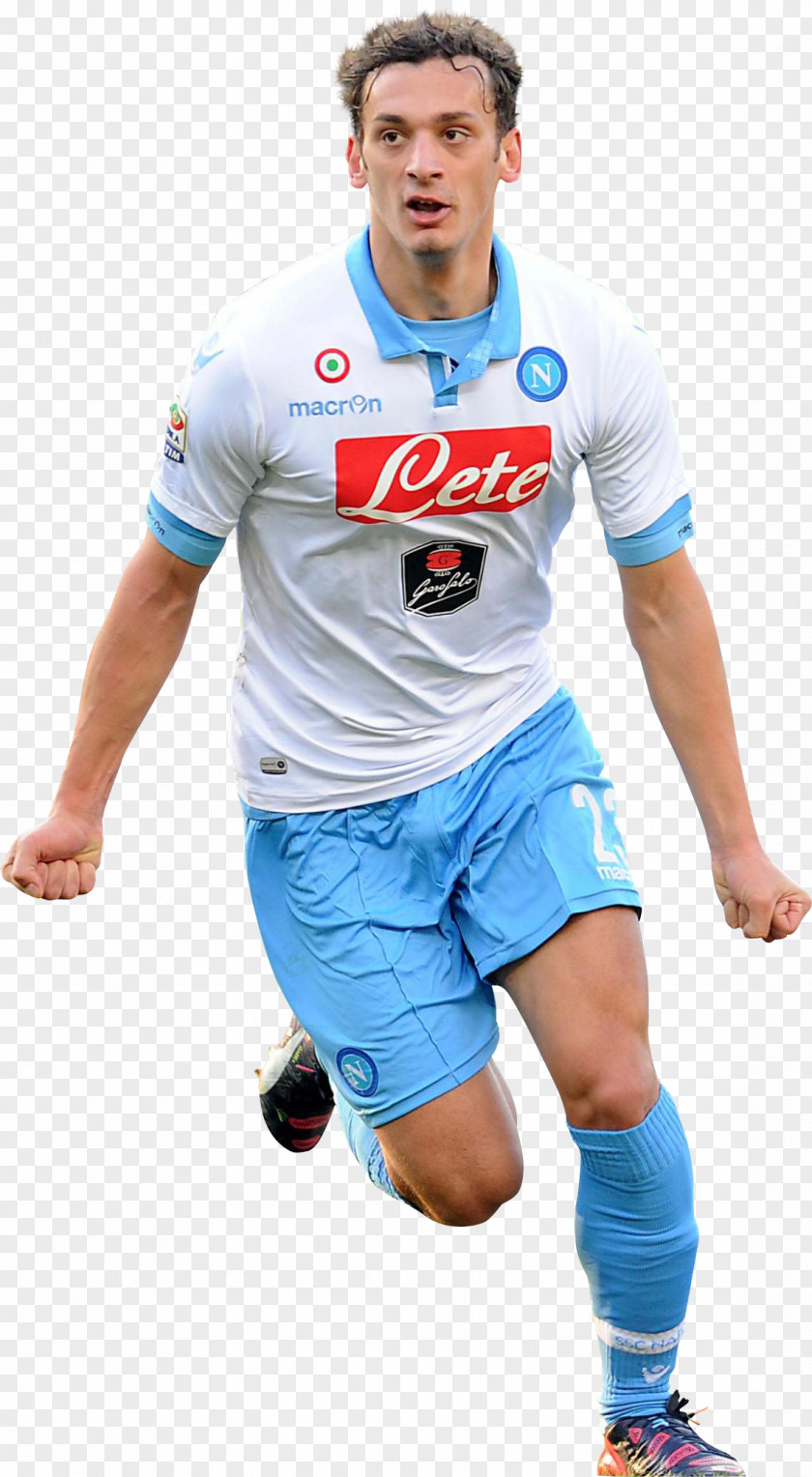 Napoli T-shirt S.S.C. Team Sport Kappa PNG