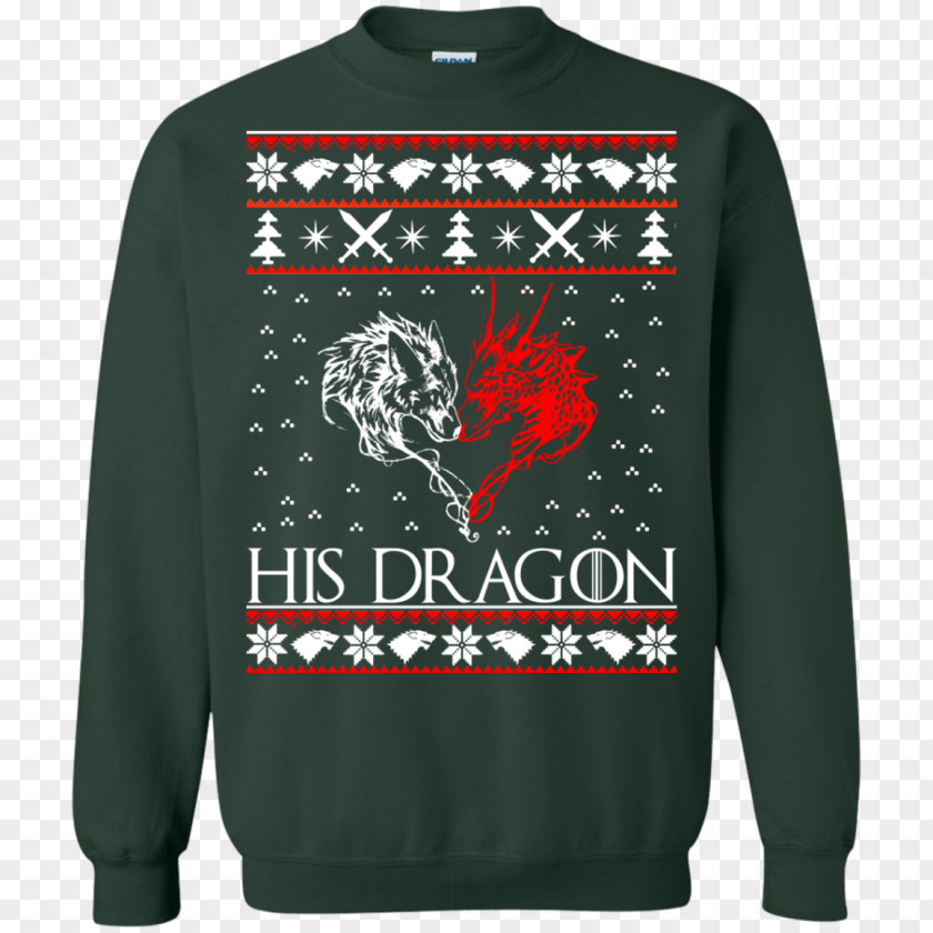 Ugly Christmas Sweater T-shirt Jumper Hoodie Jon Snow PNG