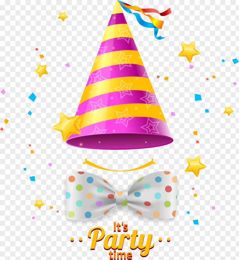 Vector Birthday Hats Party Hat PNG