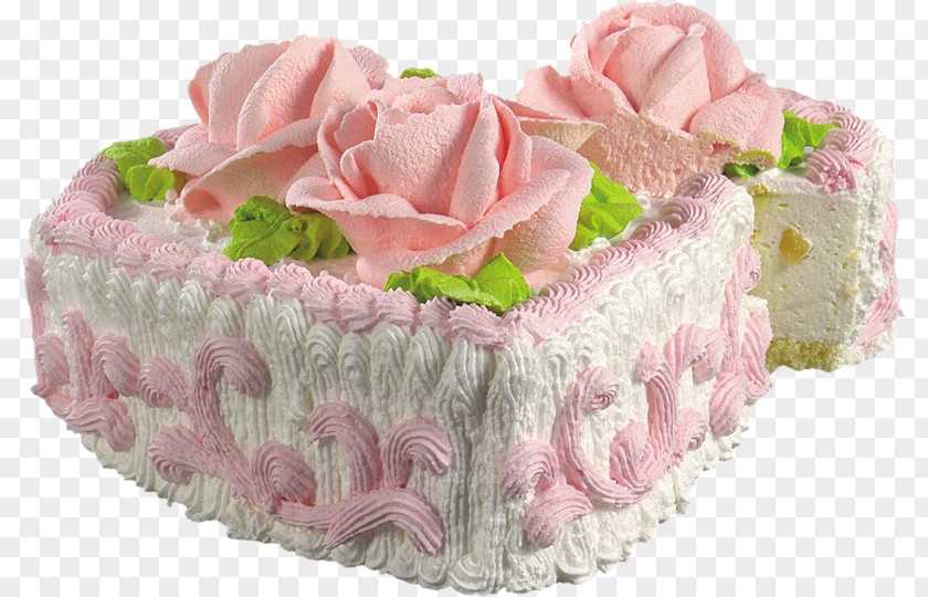 Birthday Torte Cake Greeting & Note Cards Buttercream PNG