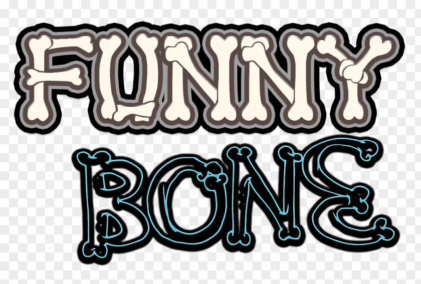 Funny Bone Location Logo Number Pattern Brand Black PNG