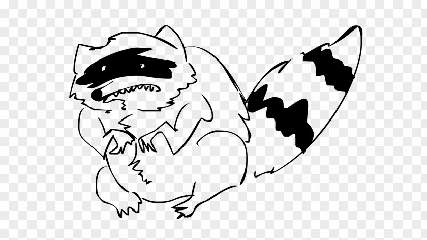 Raccoon Cat Drawing Whiskers Dog PNG