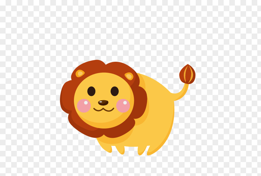 Cartoon Lion Dog Drawing Illustration PNG