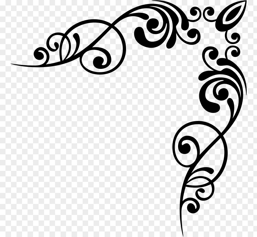 Decorative Borders Line Art Arts Clip PNG