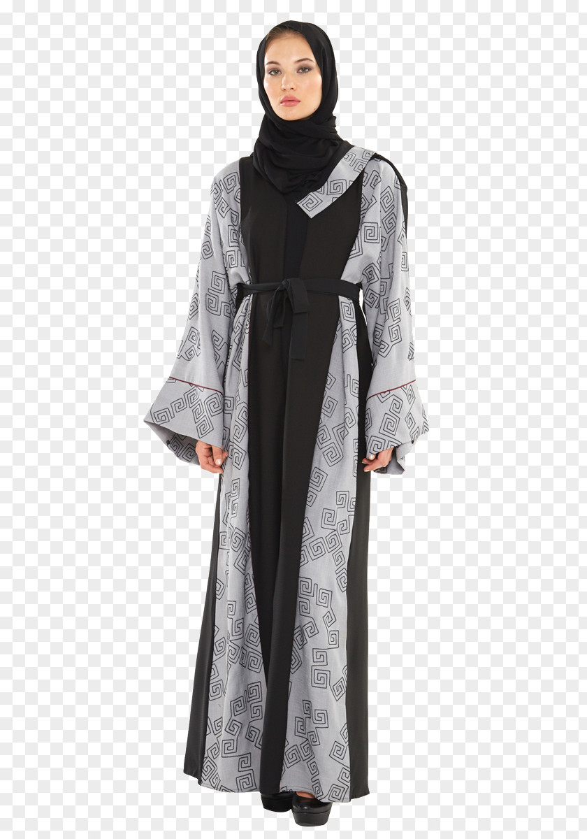 Dress Robe Abaya Coat Sleeve PNG