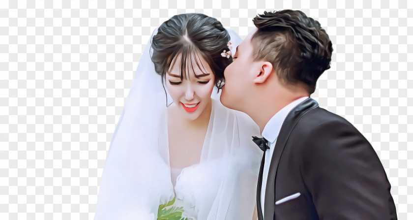 Ear Tuxedo Bride And Groom PNG