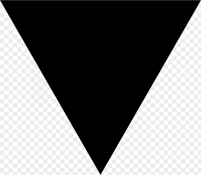 TRIANGLE Black Triangle Arrow Clip Art PNG