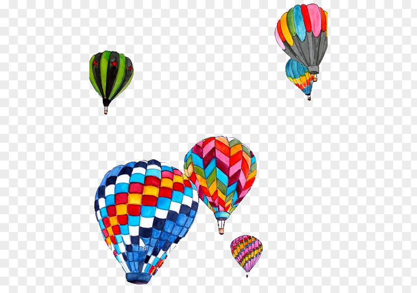 Balloon Hot Air Drawing Clip Art PNG