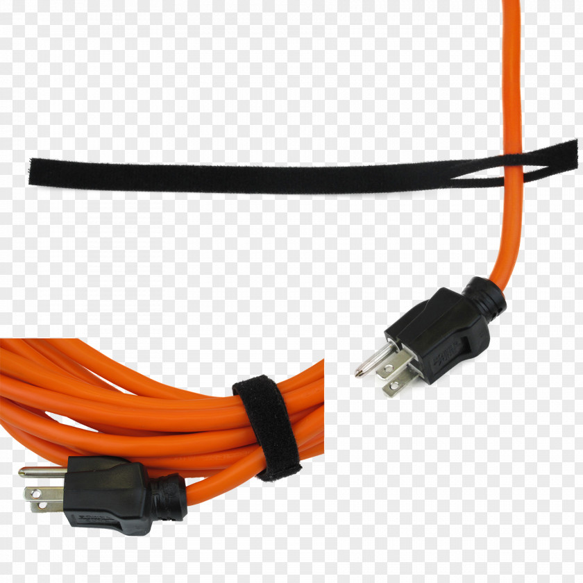 Cable Loop Fastener Strap Network Cables Electrical Wire Management PNG