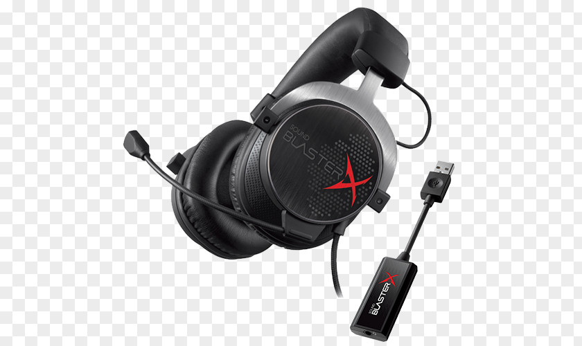 Creative Categories Microphone Sound BlasterX H5 Headphones Labs Mobile Headsets P5 Monaural Blasterx 100 Gr PNG