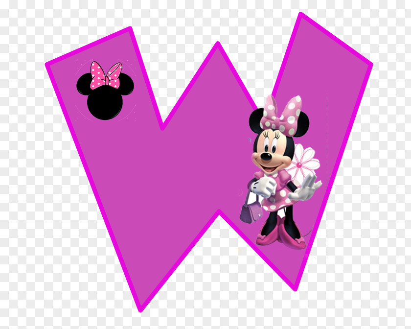 Minnie Mouse Mickey Letter Alphabet The Walt Disney Company PNG