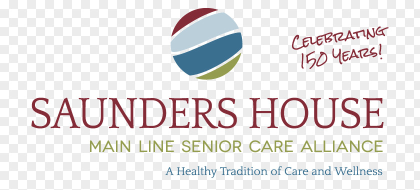 Senior Care Flyer Saunders House Nursing Home Logo Brand PNG